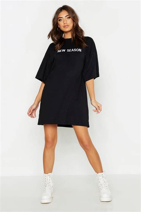 New Season Embroidered Cotton T Shirt Dress Ropa Metaleras Ropa