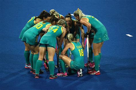 aussie women s hockey team go australian olympic committee
