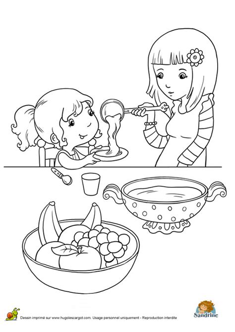 Illustrations, cliparts, dessins animés et. Coloriage repas famille j sur Hugolescargot.com