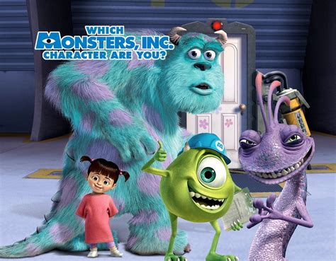 Which Monsters Inc Character Are You Monsters Inc Characters