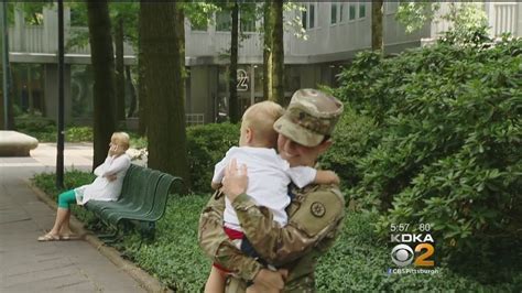 Military Mother Reunited With Year Old Son Husband After Month Deployment Youtube