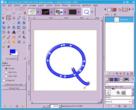 Windows>dockable dialogs> click on tool options. gimp - How to make circle with bordered boundary using ...