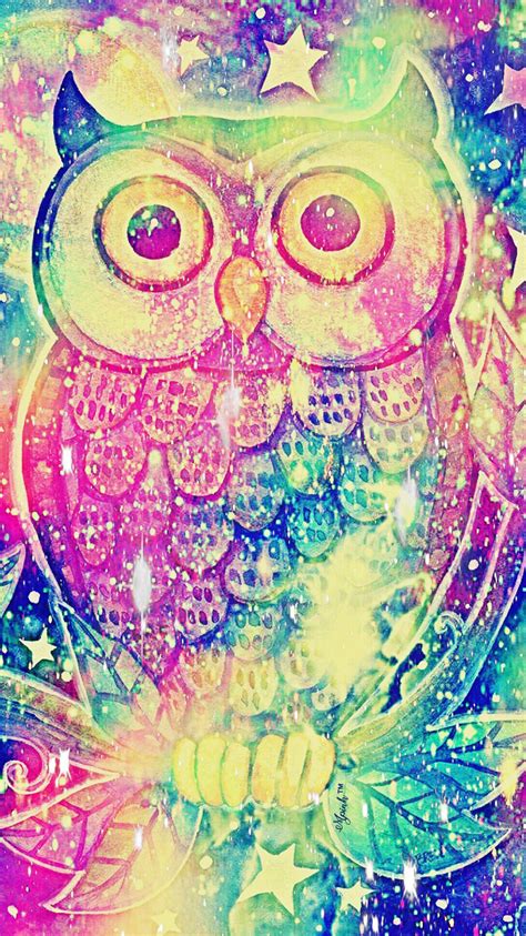 Midnight Owl Galaxy Iphoneandroid Wallpaper I Created For The App Top