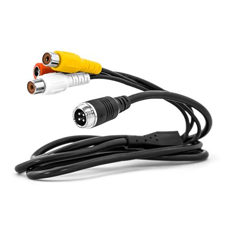 Carmedien 4 Pin Reversing Camera To Rca Adapter Cable Adaptor 4 Pin