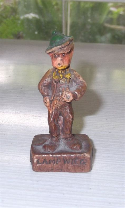 This Lampwick Figurine Is One Of The Scarcer 225 Wood Composition Disney Pinocchio Figurines