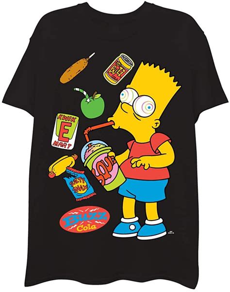Clothing Clothing Shoes And Accessories Simpsons T Shirt Unisex Bart Simpson Funny Writin On