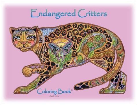 I love the interesting images of eyes, animals, flowers etc within the main animal drawing. Endangered Critters Coloring Book: Sue Coccia: Amazon.com ...