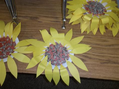 Sunflowers Spring Crafts For Kids Preschool Art Preschool Garden