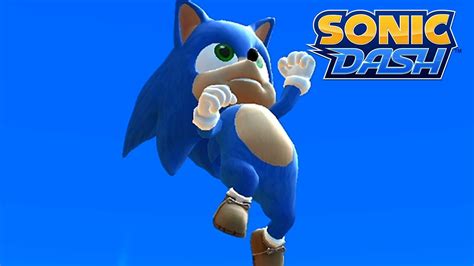 Sonic Dash Sonic Movie Event Baby Sonic Gameplay Footage Youtube