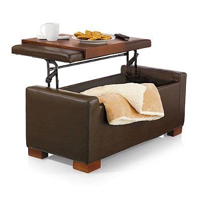 Zurifurniture.com has been visited by 10k+ users in the past month Davis Lift Top Storage Ottoman in Chocolate | Storage ...