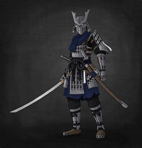 Artstation Oshoku Samurai Michael Shelton Fantasy Samurai Samurai