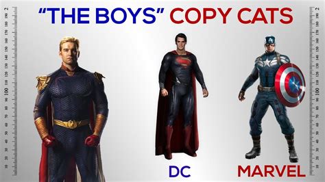 The Boys And Their Marvel And Dc Counterparts Youtube