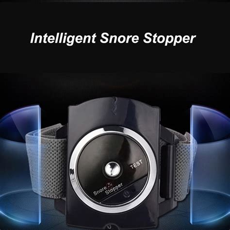 Buy Intelligent Snore Stopper Biosensor Anti Snoring Device Infrared Ray Detects Wristband