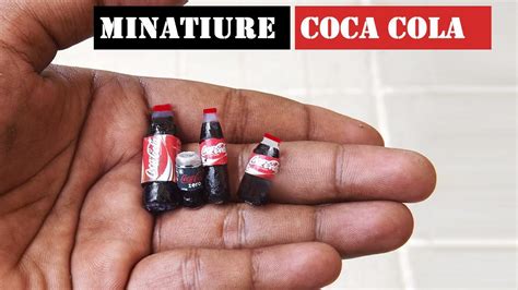 Coca Cola Mini Bottle And Cans Miniature Coke Toy Youtube