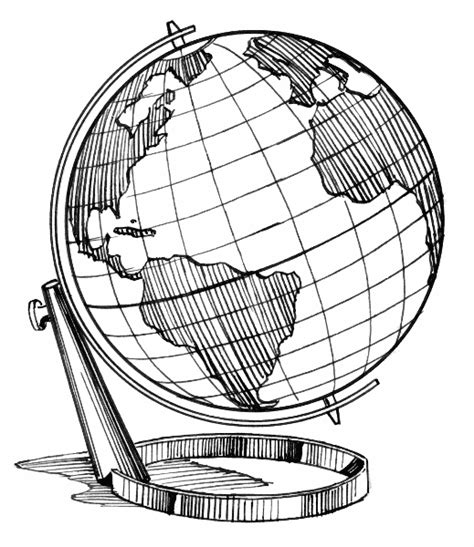 Free Globe Line Art Download Free Globe Line Art Png Images Free