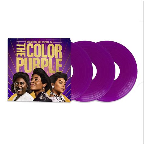 Various Artists The Color Purple Music From And Inspired By Limited Purple Vinyl 3l