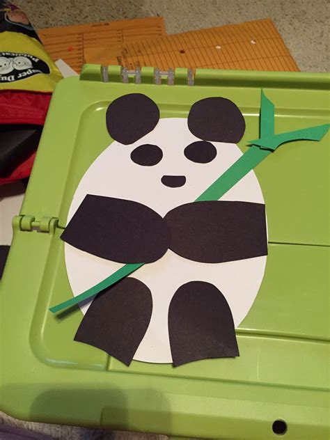 Panda Paper Craft Panda Paper Crafts Create Tissue Paper Crafts