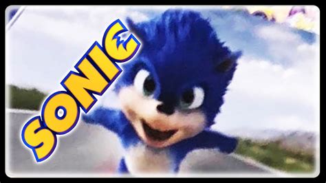 Sonic 2019 Movie Trailer Leaked Image Of Sonic In Motion Youtube