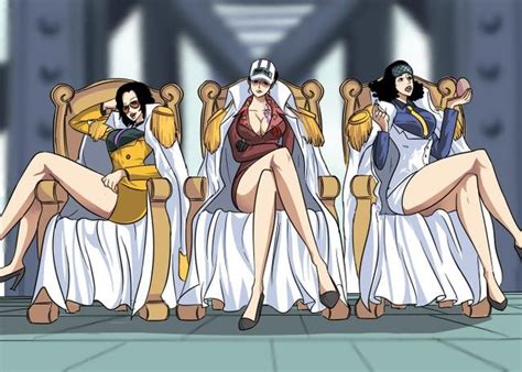 Genderbent Admirals Onepiece One Piece Comic One Piece Manga One