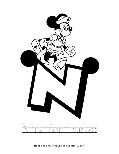 5 Mickey Mouse Alphabet Coloring Pages Update 2021