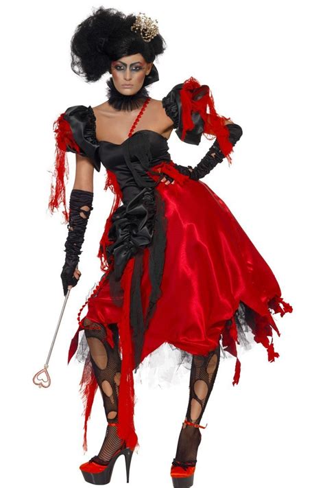 Ladies Scary Queen Of Hearts Costume