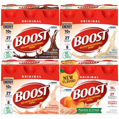 Boost Original Nutritional Drink Variety Pack 1 Chocolate