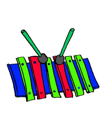 Enjoy colors filling up xylophone drawing in this coloring page video. Xylophone Instrument Coloring Pages for Kids to Color and ...