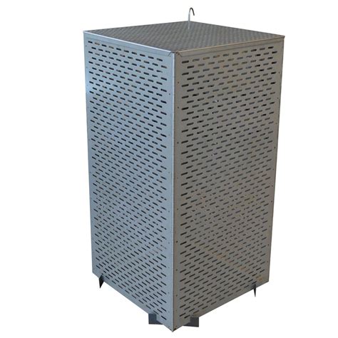 Today i am making a cage which is approx 12 inches from all sides ,it's compact size for birds and rabbit as well. Sportsman Folding Steel Burn Cage and Fire Pit Screen-802900 - The Home Depot