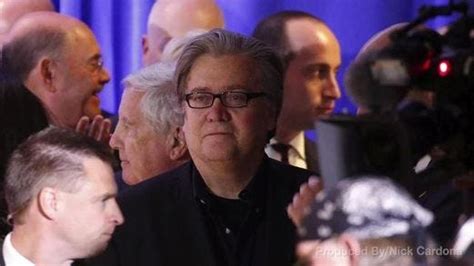 Steve Bannon Trump Presidency That We Fought For And Won Is Over