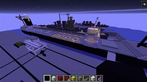 Naval Base In Minecraft Youtube