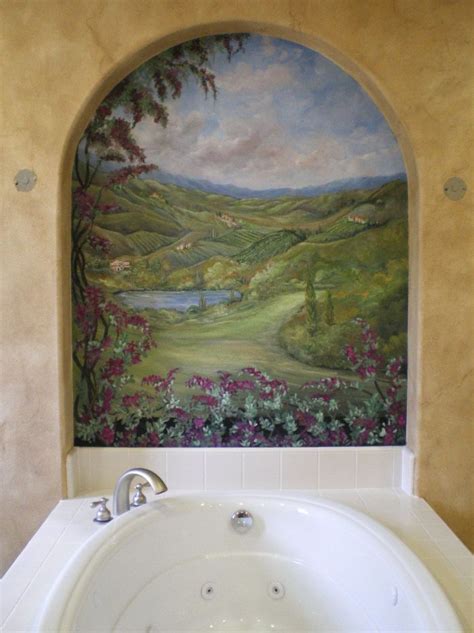 See more ideas about bathroom wallpaper murals, bathroom wallpaper, wall murals. Bathroom Murals #7000 - Mural Photo Album By Norma Ruffinelli