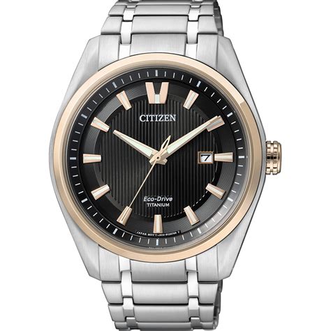 Citizen Aw1244 56e Watch Titanium Eco Drive