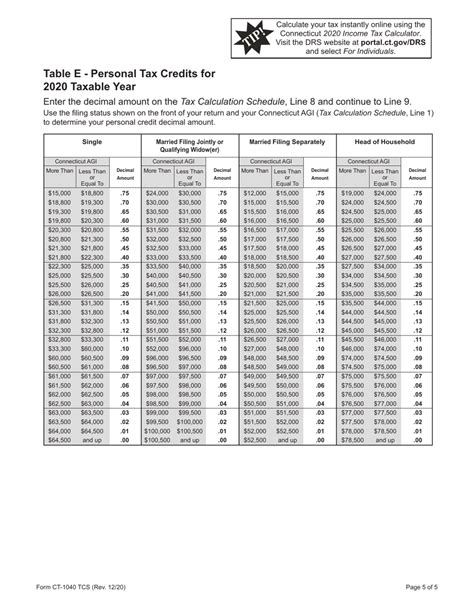 Form Ct 1040 Tcs Download Printable Pdf Or Fill Online Tax Calculation