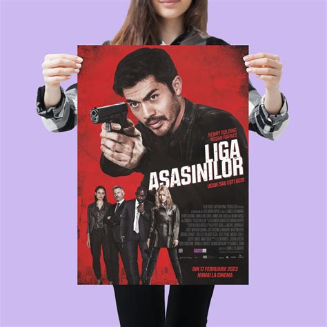Liga Asasinilor Henry Golding Noomi Rapace Movie Poster Lost Posters