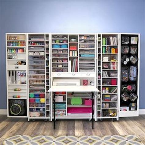40 Stunning Craft Room Cabinets Decor Ideas and Design | Craft room