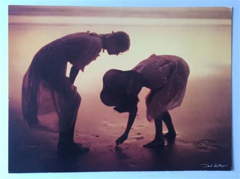 Giant Postcard David Hamilton Womens Woman Beach Size 24x32cm 1619 Picclick