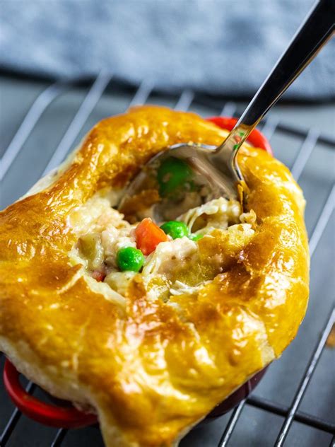 This Easy Chicken Pot Pie Recipe Uses Leftover Chicken Frozen Peas