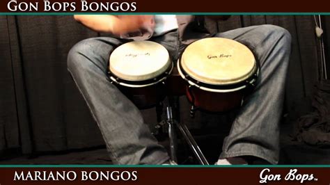 Mariano Series Bongo Drums Gon Bops Video Youtube