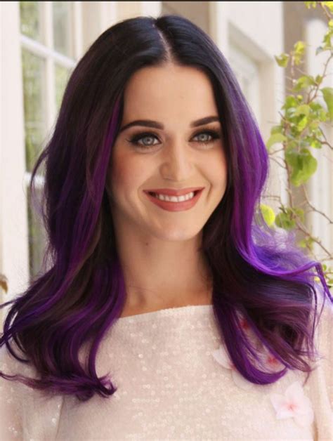Long Purple Hair Purple Ombre Hair Violet Ombre Ombre Lace Katy