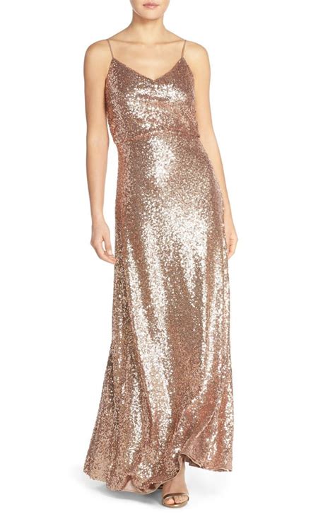 Dress The Population Michelle Sequin Gown Nordstrom