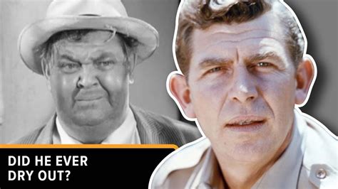 Why The Andy Griffith Show Parted Ways With Otis Campbell Youtube