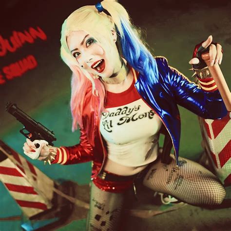 Harley Quinn Cosplay Costume Outfit Women Joker Sexy Suit Coat Halloween Carnival Party Clothes