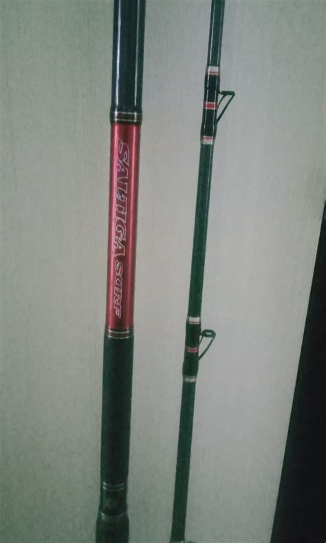 Saltiga Surf Pier Rod Ft Sports Equipment Fishing On Carousell