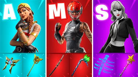 The Sweatiest Fortnite Skin Combos Of Each Letter Youtube
