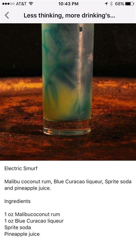 Rum liqueur malibu with coconut flavor can be drunk in its pure form or used to make cocktails. Pin by Robyn Gamble Hamilton on Drinks | Blue curacao ...