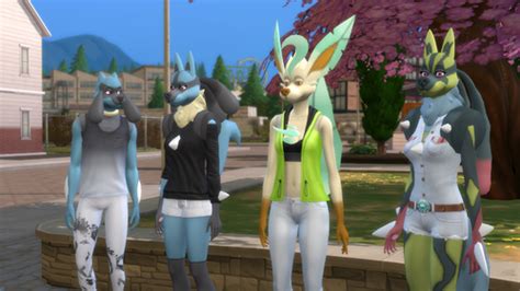Pokemod By Leljas Play As A Lucario Andor Leafeon From Pokemon Body