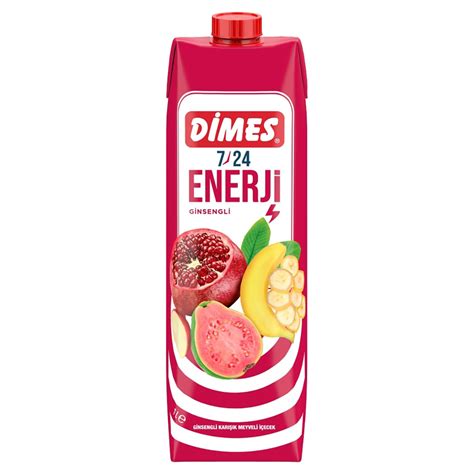 Dimes 7 24 Enerji Karışık Meyveli İçecek 1 L Migros