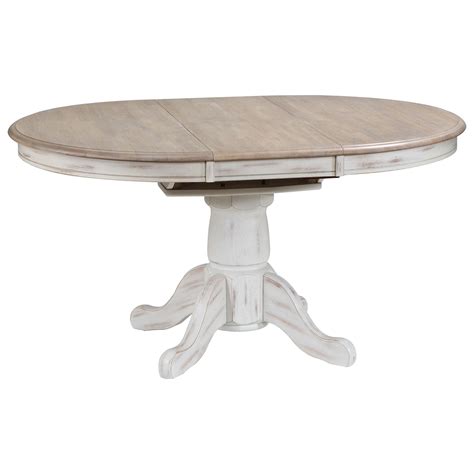 Winners Only Prescott Rustic Oval Dining Table With 15 Butterfly Leaf