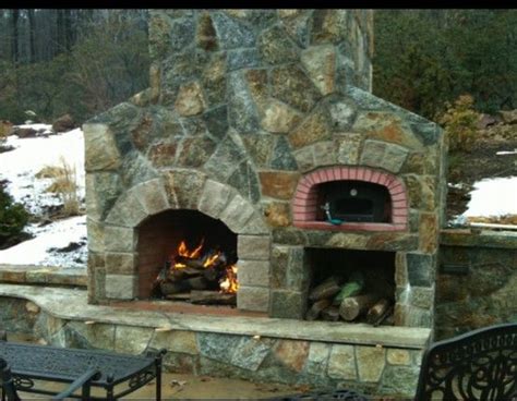 Outdoor Fireplace Pizza Oven Combo Kits Fireplace World