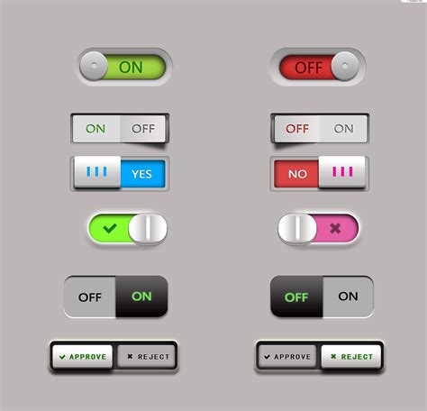 Gui Design Two State Switchtoggle Should The Onactive State